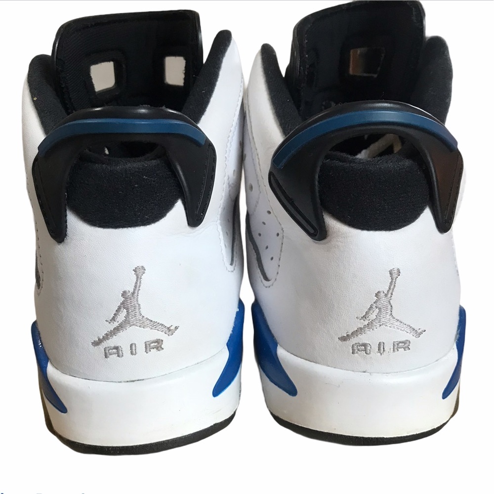Air Jordan Retro 6 GS sport blue size 4y - Picture 2 of 8